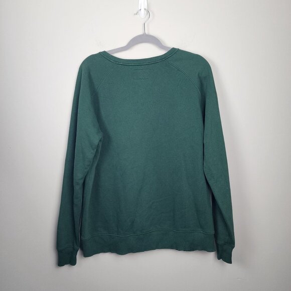 Jansport sz XL men Miami Hurricanes Green Pullover Sweatshirt Football fans - Picture 6 of 9